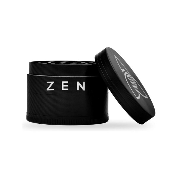 ZEN Basic Grinder Schwarz 49mm, 4-teilig