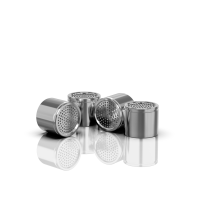 Relict stainless steel dosing capsules, 4 pieces